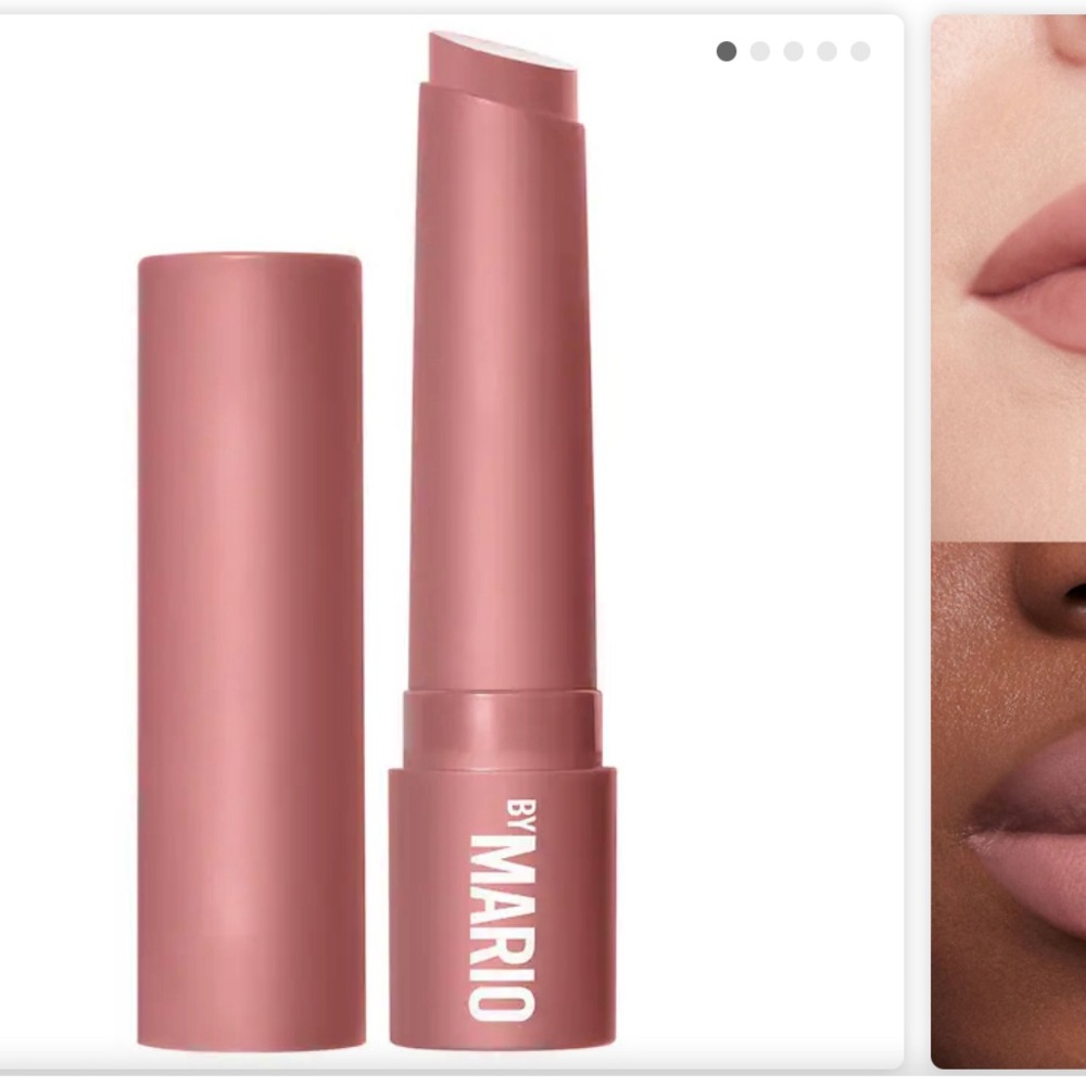 NIB MAKEUP BY MARIO MoistureGlow™ Plumping Lip Serum in Rosewood Glow